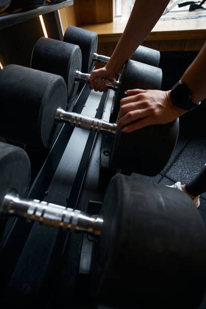 image of dumbbells